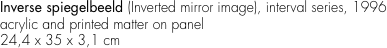 Inverse spiegelbeeld (Inverted mirror image),